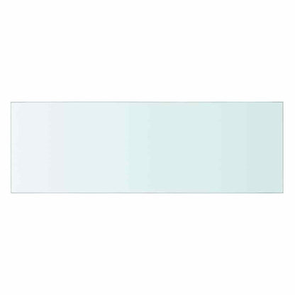 vidaXL Shelf Panel Glass Clear 60x20 cm