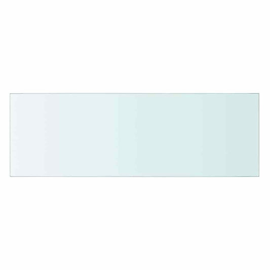vidaXL Shelf Panel Glass Clear 60x20 cm