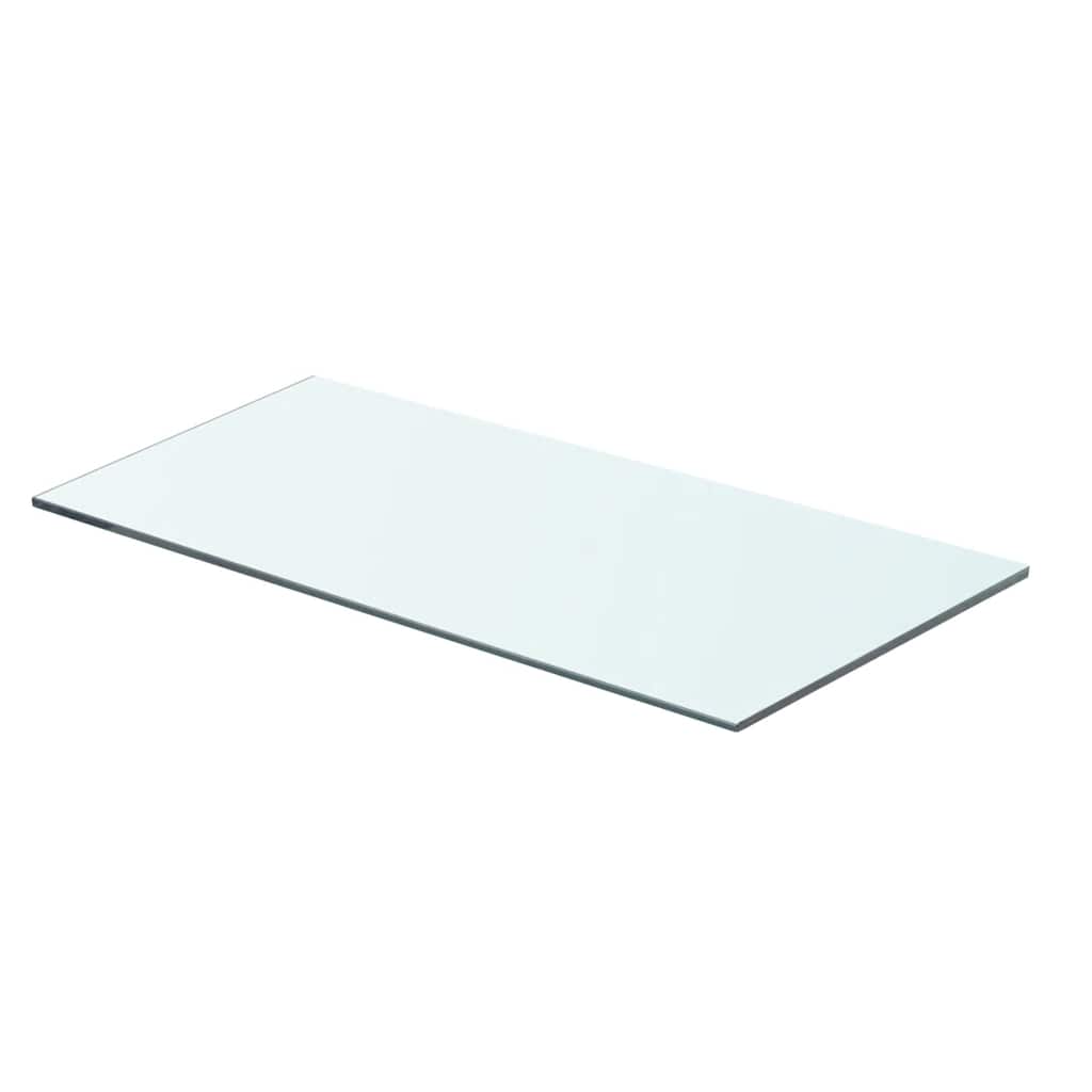 vidaXL Shelf Panel Glass Clear 60x25 cm