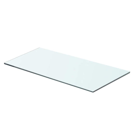 vidaXL Shelf Panel Glass Clear 60x25 cm