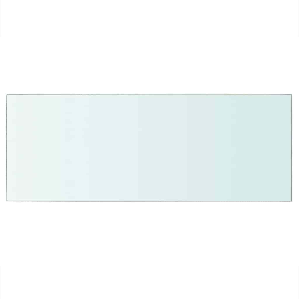 vidaXL Shelf Panel Glass Clear 60x25 cm