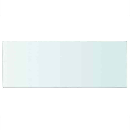 vidaXL Shelf Panel Glass Clear 60x25 cm