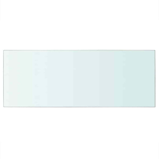 vidaXL Shelf Panel Glass Clear 60x25 cm