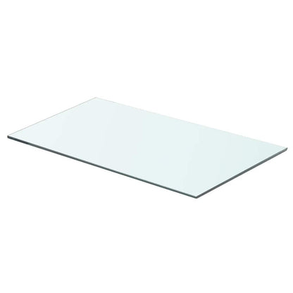 vidaXL Shelf Panel Glass Clear 60x30 cm