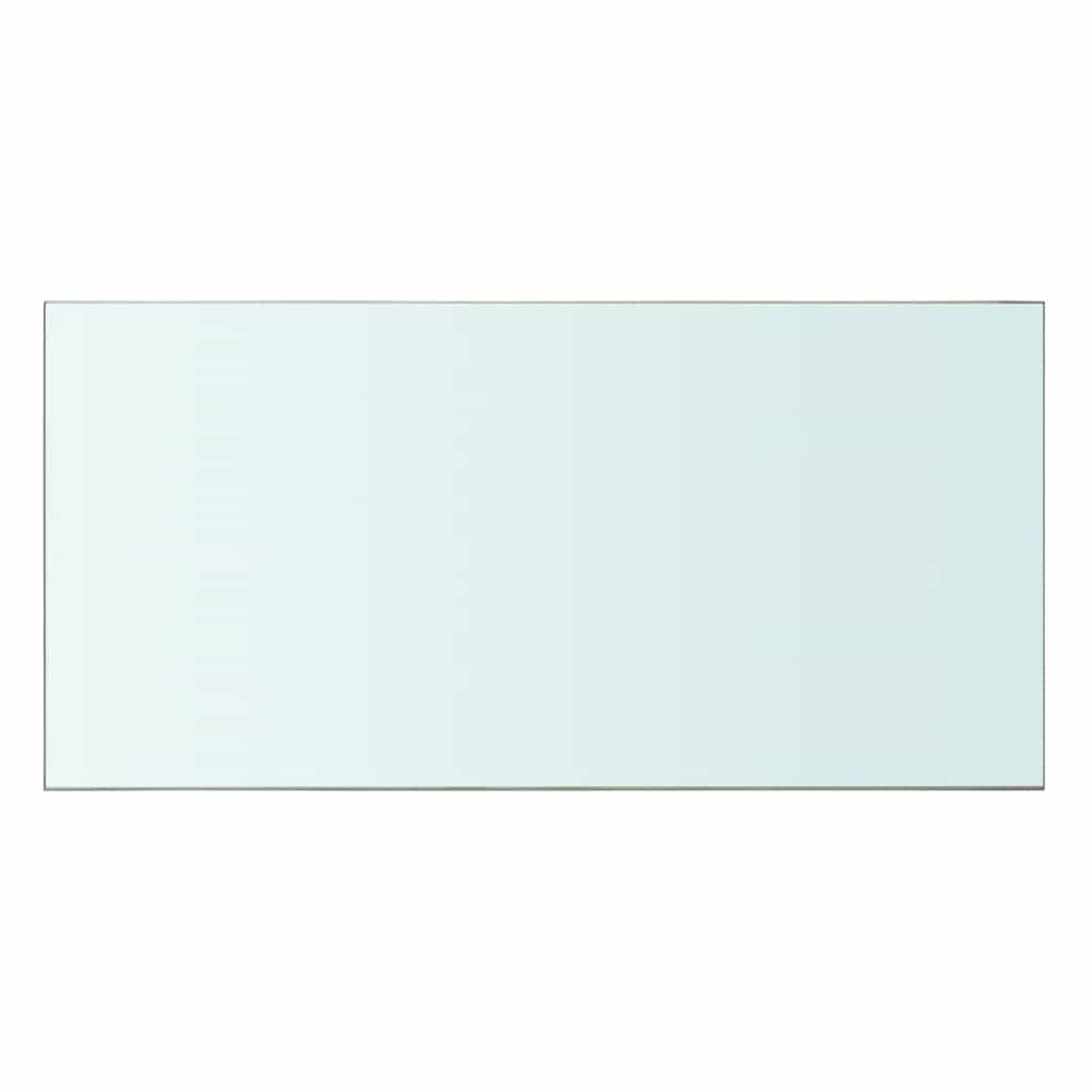 vidaXL Shelf Panel Glass Clear 60x30 cm