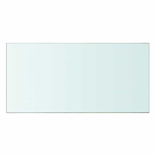 vidaXL Shelf Panel Glass Clear 60x30 cm