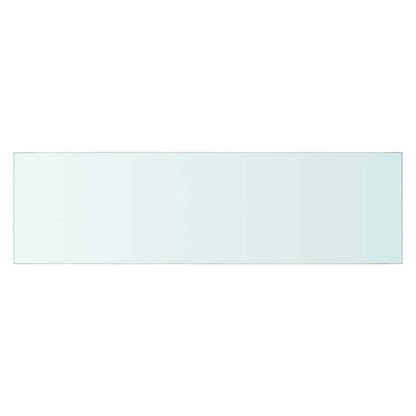 243829 vidaXL Shelf Panel Glass Clear 70x20 cm