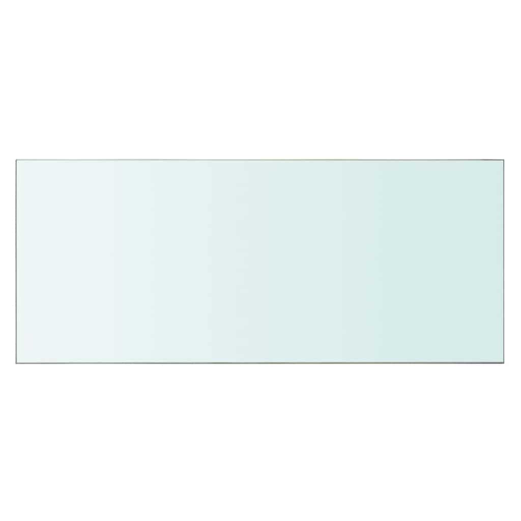 vidaXL Shelf Panel Glass Clear 70x30 cm