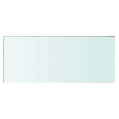 vidaXL Shelf Panel Glass Clear 70x30 cm