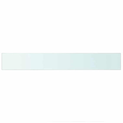 vidaXL Shelf Panel Glass Clear 90x12 cm