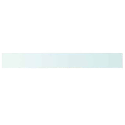 vidaXL Shelf Panel Glass Clear 100x12 cm