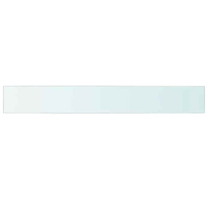 vidaXL Shelf Panel Glass Clear 110x15 cm