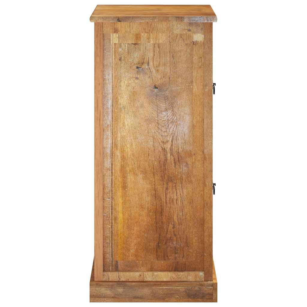 243974 vidaXL 4-Layer Shoe Cabinet with Drawer Solid Reclaimed Wood