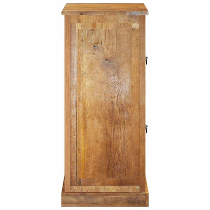 243974 vidaXL 4-Layer Shoe Cabinet with Drawer Solid Reclaimed Wood