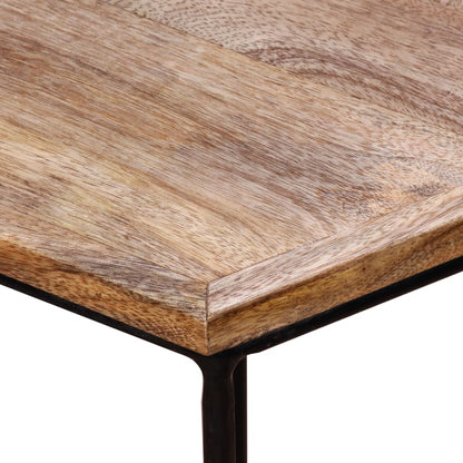 243976 vidaXL Coffee Table Solid Mango Wood 56x48x40 cm