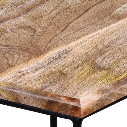 243976 vidaXL Coffee Table Solid Mango Wood 56x48x40 cm