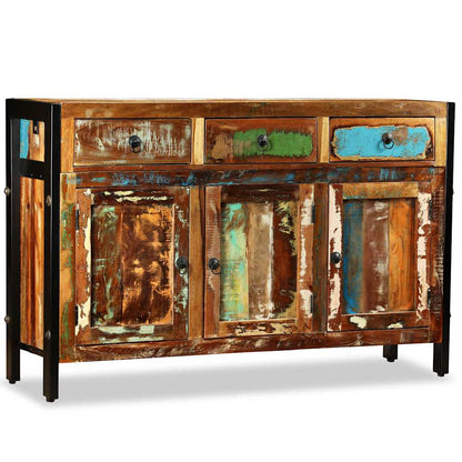 243984 vidaXL Sideboard Solid Reclaimed Wood 120x35x76 cm