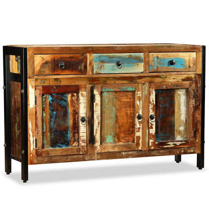 243984 vidaXL Sideboard Solid Reclaimed Wood 120x35x76 cm