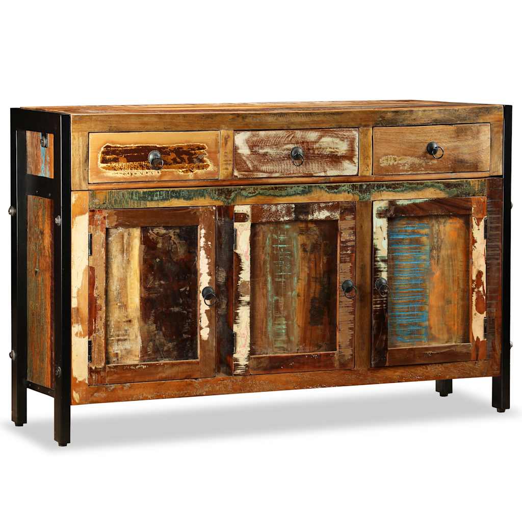 243984 vidaXL Sideboard Solid Reclaimed Wood 120x35x76 cm