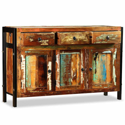 243984 vidaXL Sideboard Solid Reclaimed Wood 120x35x76 cm