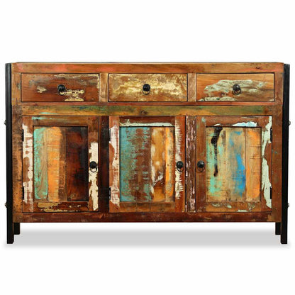 243984 vidaXL Sideboard Solid Reclaimed Wood 120x35x76 cm