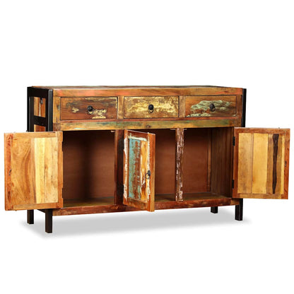 243984 vidaXL Sideboard Solid Reclaimed Wood 120x35x76 cm