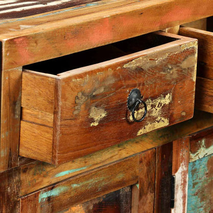 243984 vidaXL Sideboard Solid Reclaimed Wood 120x35x76 cm