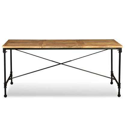 vidaXL Dining Table Solid Mango Wood 180 cm