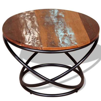 244015 vidaXL Coffee Table Solid Reclaimed Wood 60x60x40 cm