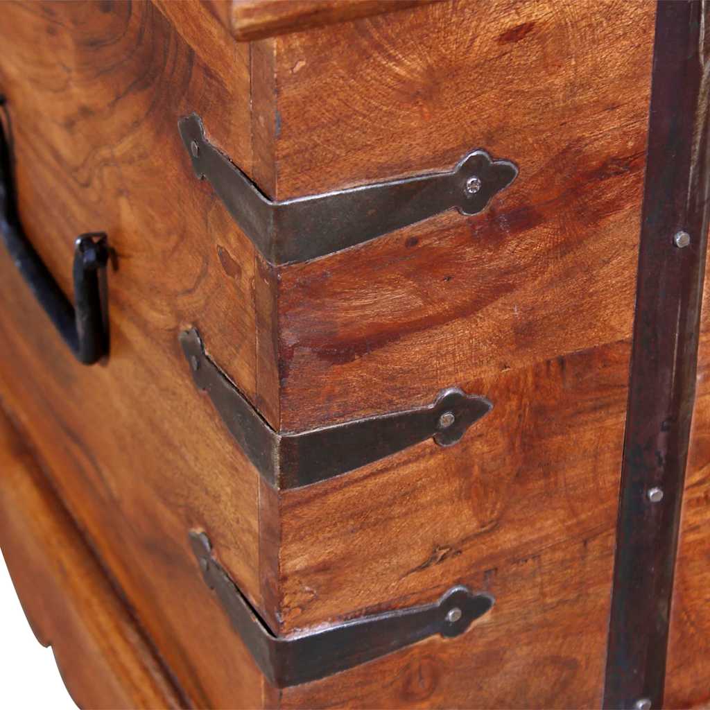 vidaXL Storage Chest Solid Wood