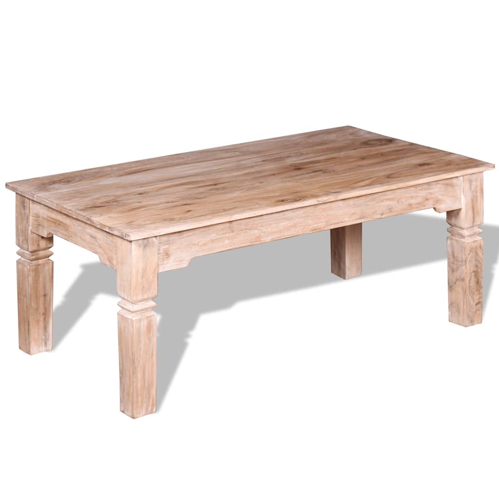 244051 vidaXL Coffee Table Acacia Wood 110x60x45 cm