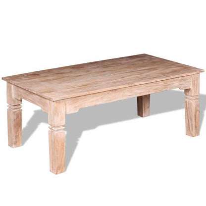 244051 vidaXL Coffee Table Acacia Wood 110x60x45 cm