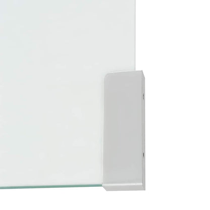 244189 vidaXL Coffee Table Tempered Glass 98x45x30 cm Clear