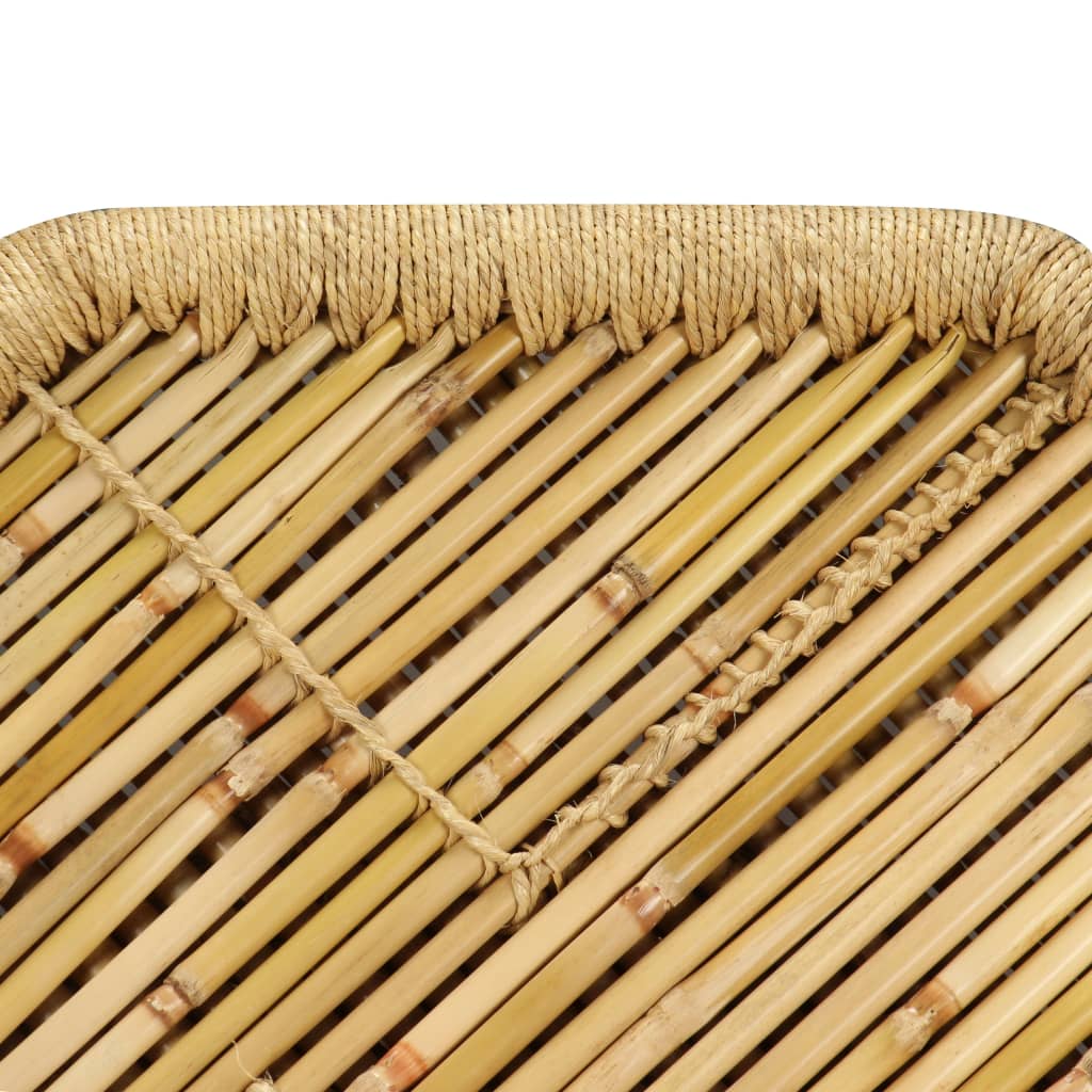 vidaXL Coffee Table Bamboo Octagon 60x60x45 cm