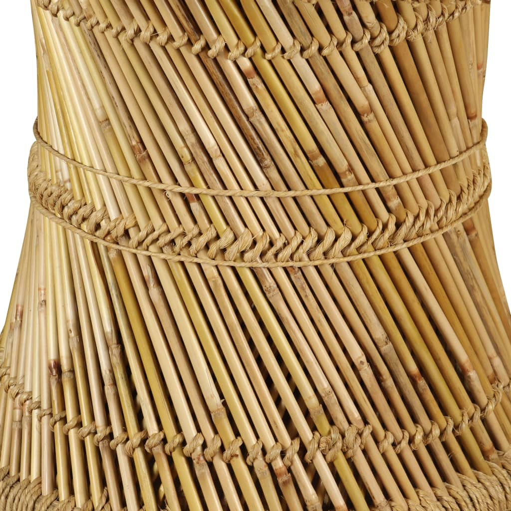 vidaXL Coffee Table Bamboo Octagon 60x60x45 cm