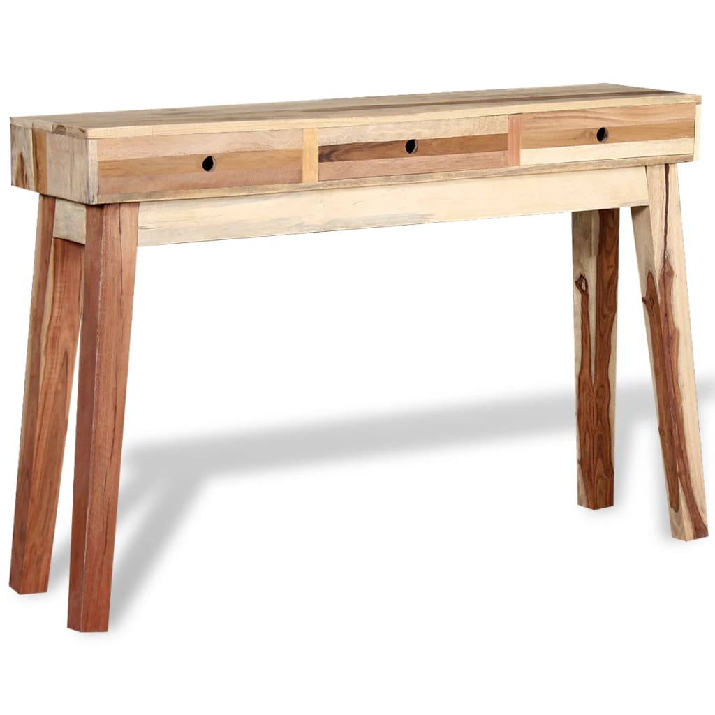 vidaXL Console Table Solid Reclaimed Wood