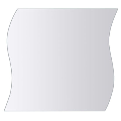 vidaXL Wall Mirror | Set of 8 | Transparent | Glass