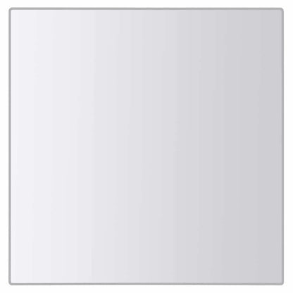 244462 vidaXL 24 pcs Mirror Tiles Square Glass
