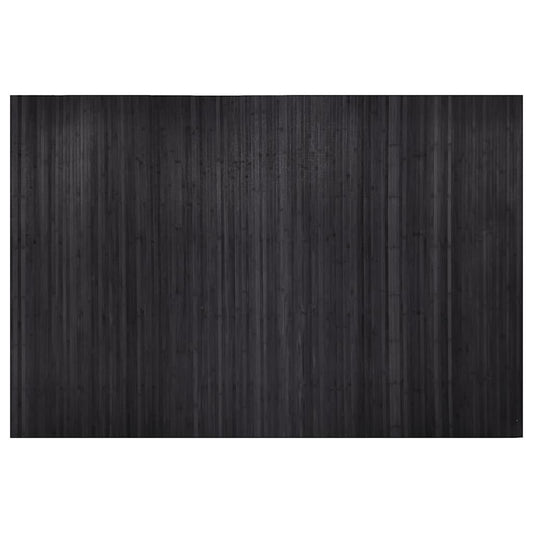 vidaXL Room Divider Bamboo Grey Width 250 cm Height 165 cm