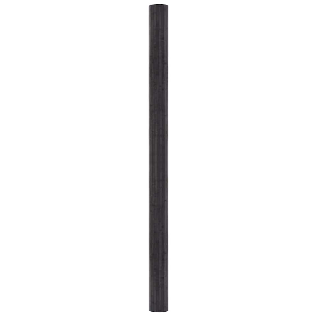 vidaXL Room Divider Bamboo Grey Width 250 cm Height 165 cm