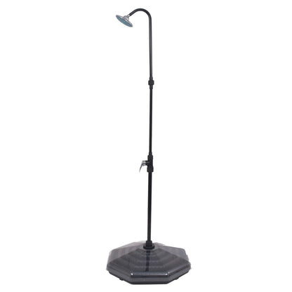 vidaXL Solar Shower 20 L Aluminium HDPE