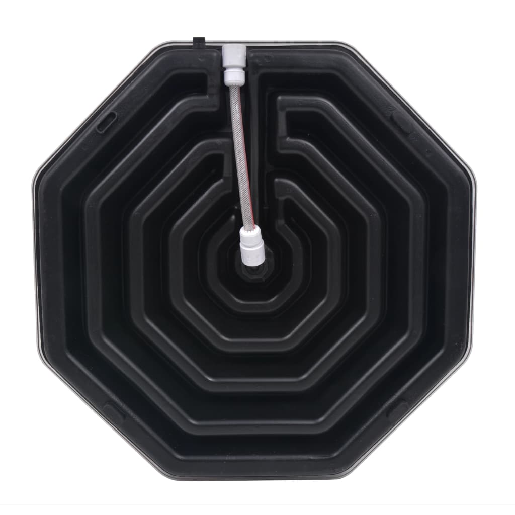 vidaXL Solar Shower 20 L Aluminium HDPE