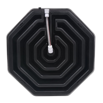 vidaXL Solar Shower 20 L Aluminium HDPE