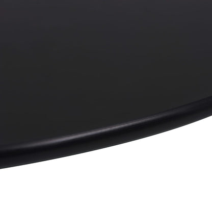 vidaXL Table Top | Black | Tempered glass | Large | Scratch-resistant materials