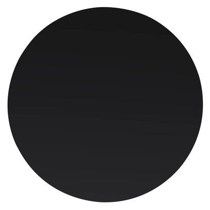 vidaXL Table Top | Black | Tempered Glass | 600 mm Diameter | Heat-resistant