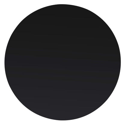 vidaXL Table Top | Black | Tempered Glass | 800 mm | Table Top | Round | Modern