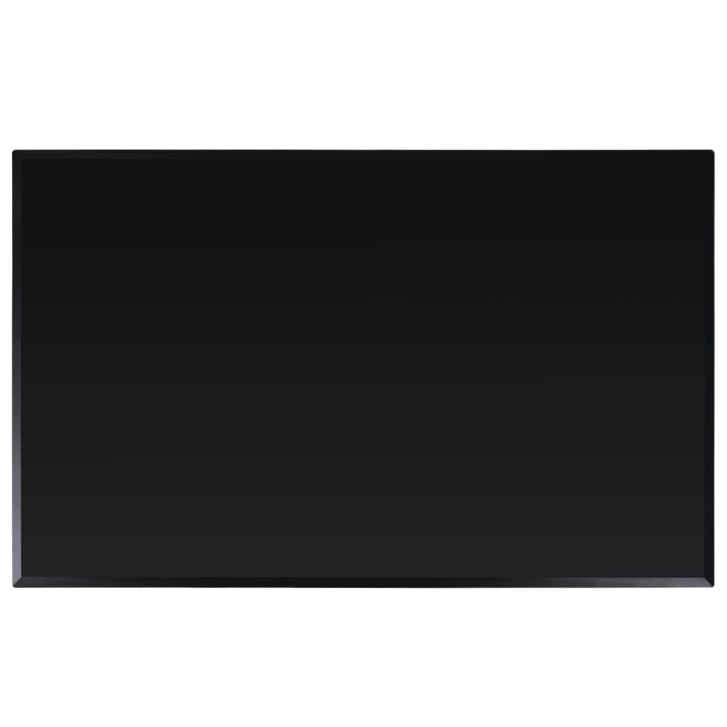 vidaXL Table Top | Black | Tempered Glass | Large | Durable | Table Top