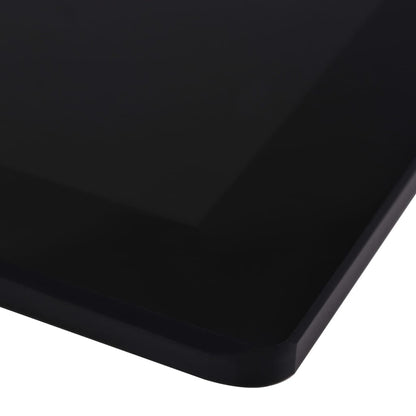 vidaXL Table Top | Black | Tempered Glass | Large | Durable | Table Top