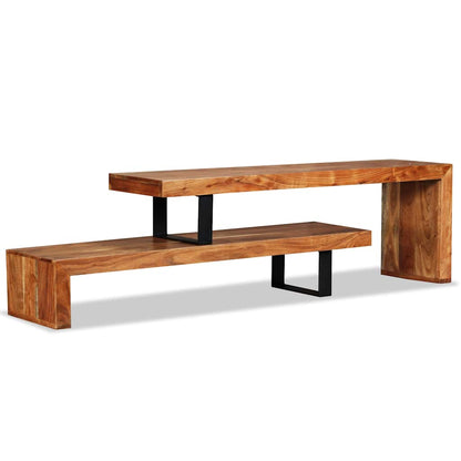 244583 vidaXL TV Stand Solid Acacia Wood