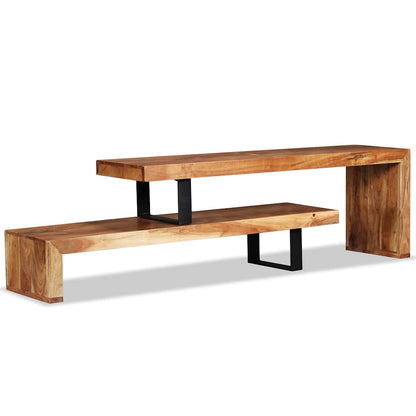 244583 vidaXL TV Stand Solid Acacia Wood